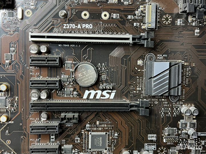 Материнская плата MSI Z370 a pro 1151v2