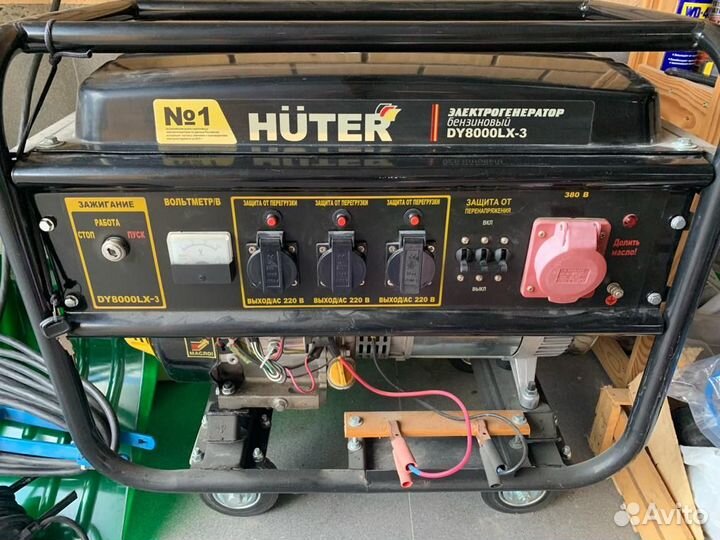 Бензогенератор 3-фазный 380 вольт