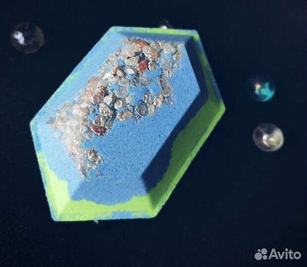 3д формы для бомбочек Кристалл 11см