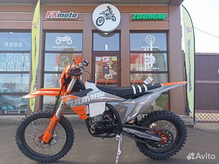 Мотоцикл эндуро Zuumav K9 YBS300 (без прогрессии)