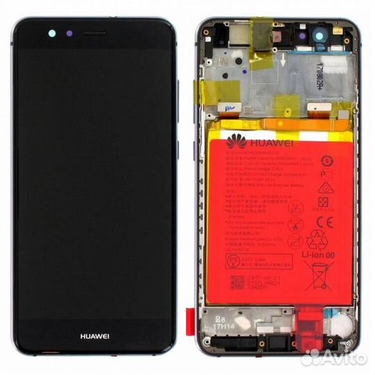 Дисплей Huawei P10 Lite Original рамка+АКБ Черный