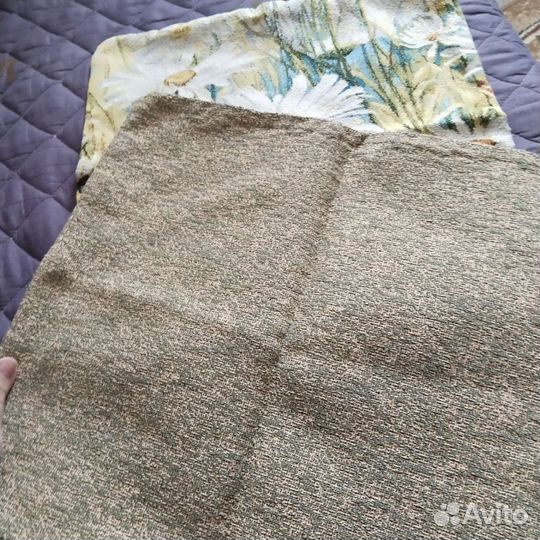 Наволочка гобелен с ромашками