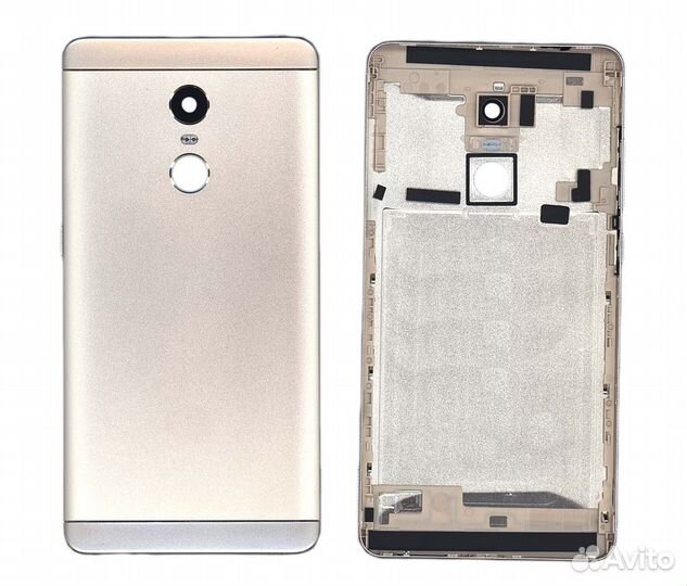 Задняя крышка Xiaomi Redmi Note 4X золотая
