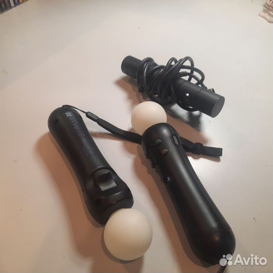 PS VR + комплект Ps move