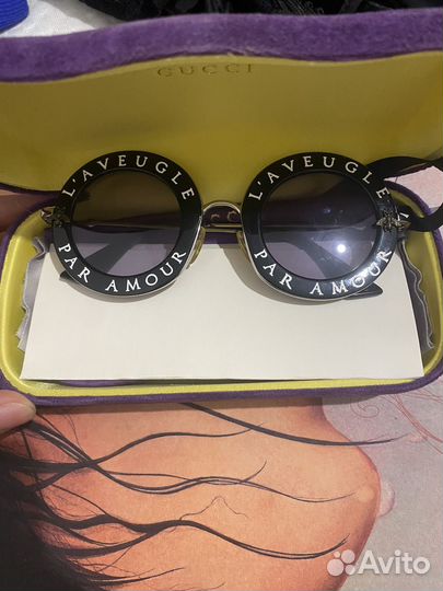 Очки Gucci l'aveugle