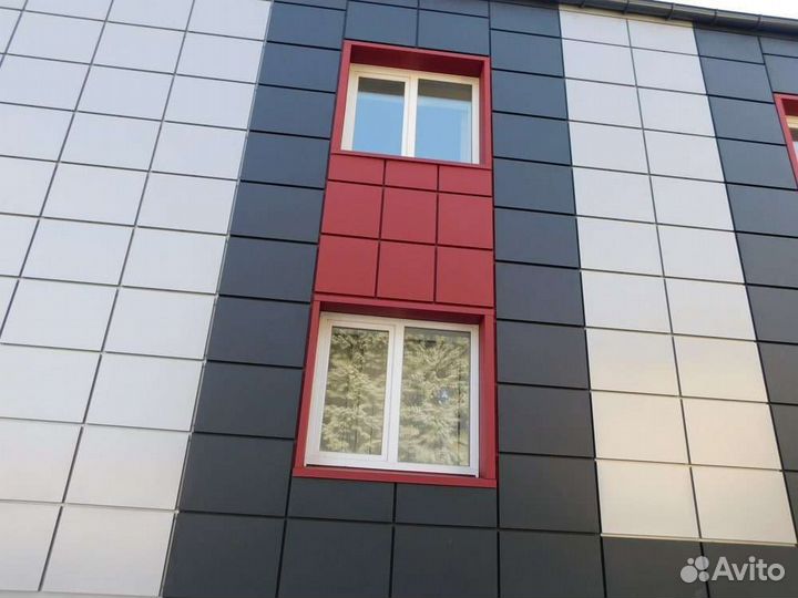 Фасадные металлические кассеты