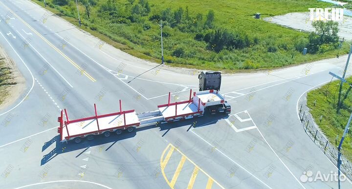 Полуприцеп трал (тяжеловоз) AMUR LYR9806TDPW, 2023