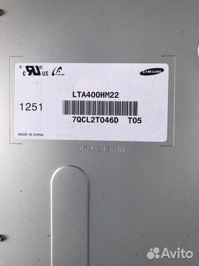 Телевизор toshiba 40rl953rb по запчастям