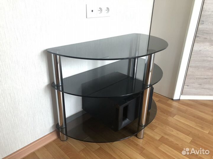 Стеклянная тумба