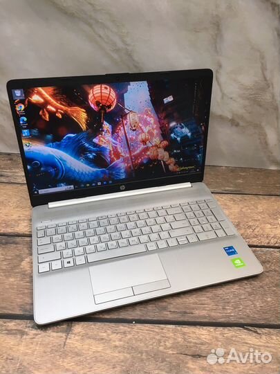 Hp 15.6 ips, i5 1135g7 + nvidia mx350, ssd 500gb