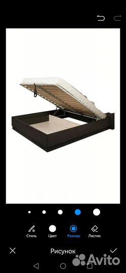 Кровать б/у