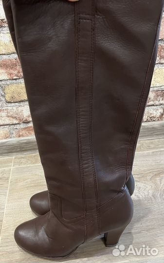 Сапоги женские 36 размер натуральная кожа