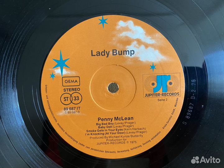 Penny Mclean (silver convention) -Lady Bump- 1975