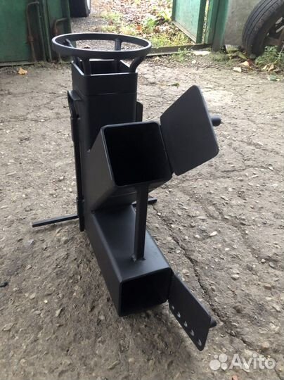 Мангал печь походная ракета