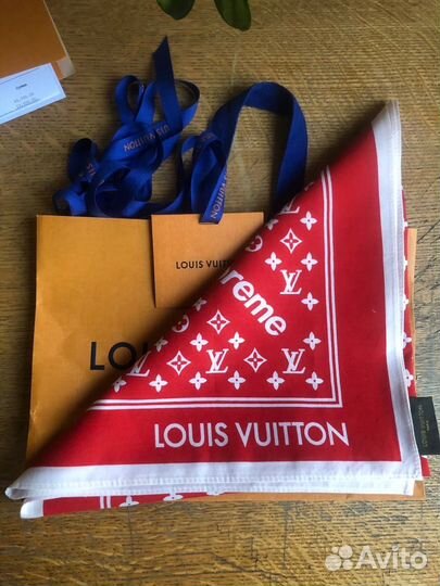 Бандана Louis Vuitton x Supreme