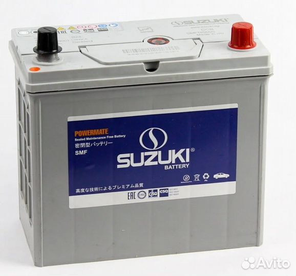 Аккумулятор б/у suzuki asia 45.1 (50B24RS)