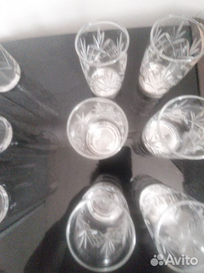 Рюмки стопки.Хрусталь СССР
