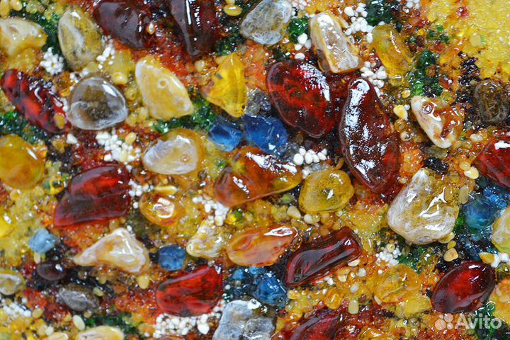 Картина из янтаря 