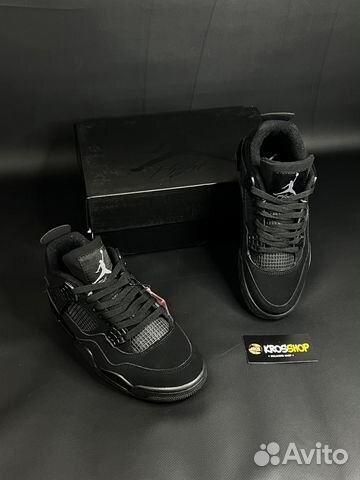 Кроссовки Air Jordan 4 Retro Black Cat