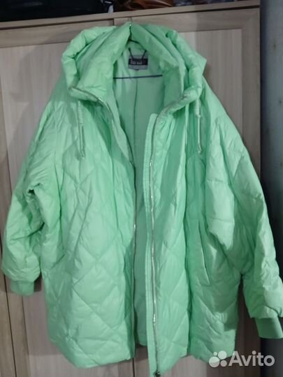 Пуховик женский большой размер