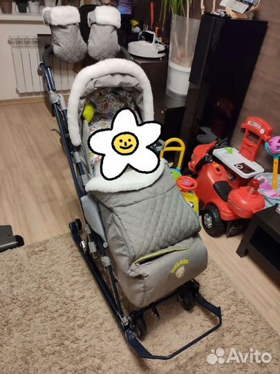 Коляска санки Ника 7-7