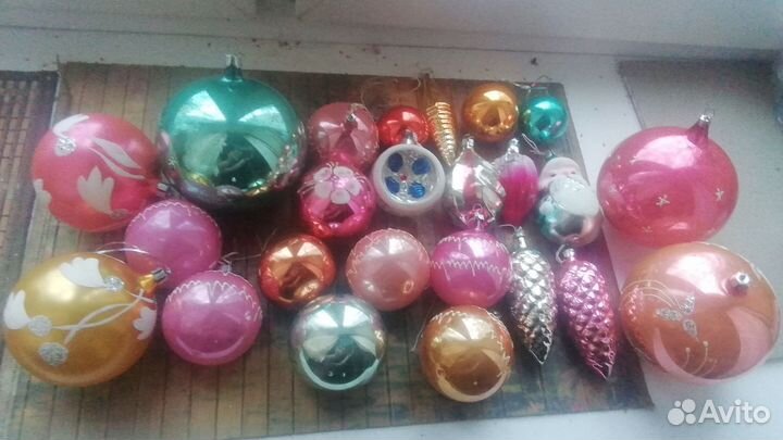 Советские новогодние игрушки