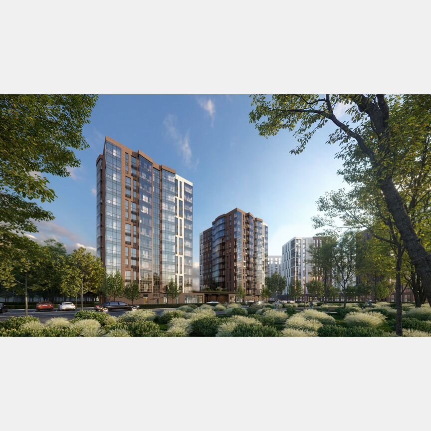 1-к. квартира, 43,2 м², 8/13 эт.