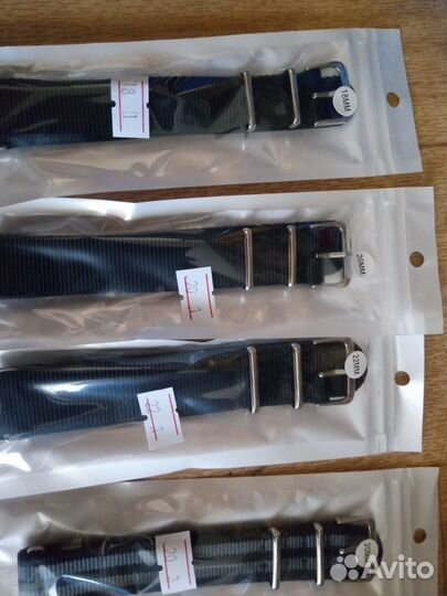 Ремни, браслеты для часов в ассортименте