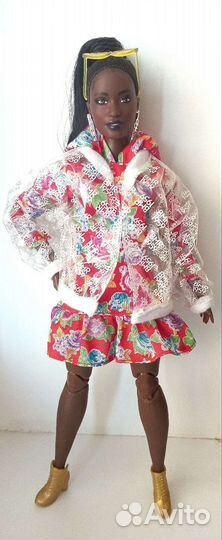 Кукла барби BMR 1959 пышка афро