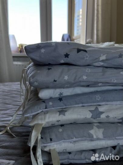 Бортики в детскую кроватку