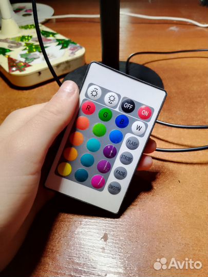 Лампа закат