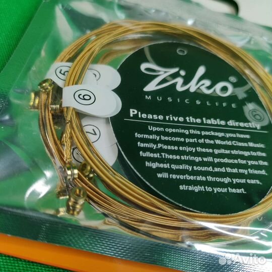 Струны для Гитары Металлические