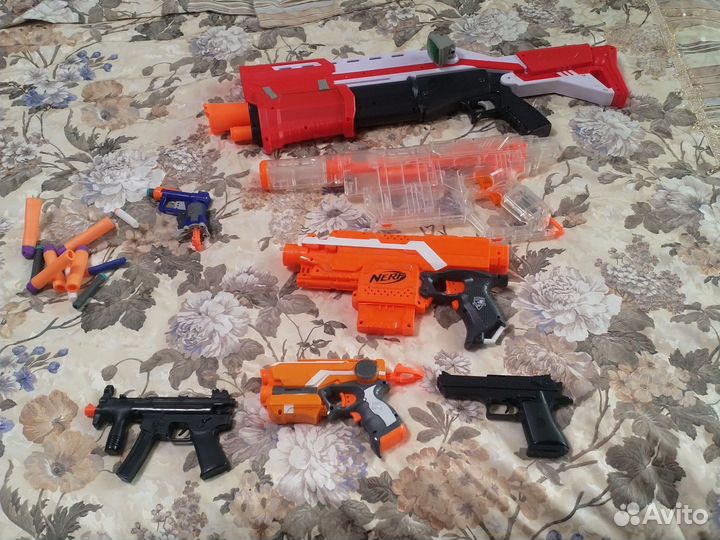 Бластеры nerf