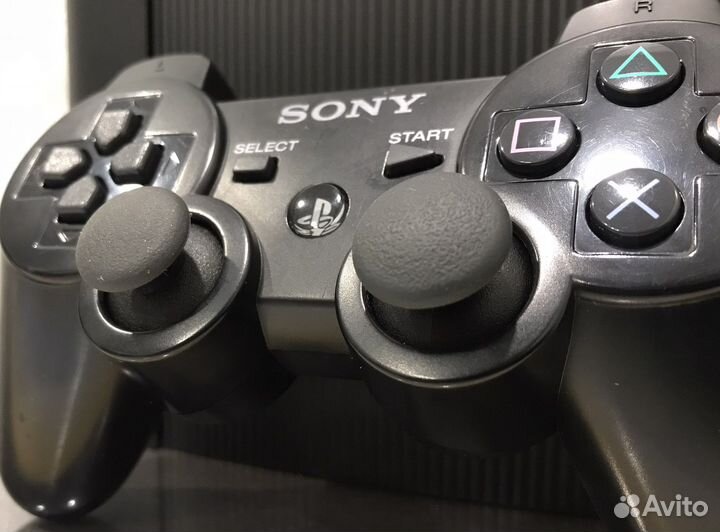 Playstation 3 Super Slim 500Gb + 46 игр прошита