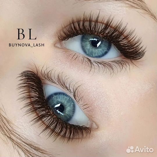 Наращивание ресниц модель