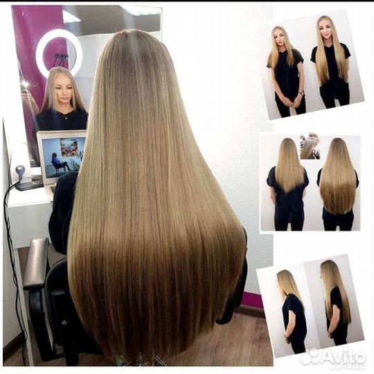 Микрокапсульное наращивание волос