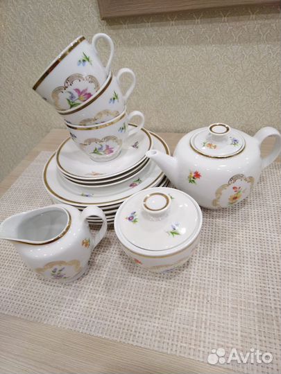 Чайный сервиз Coldiz (Кольдиц) ГДР