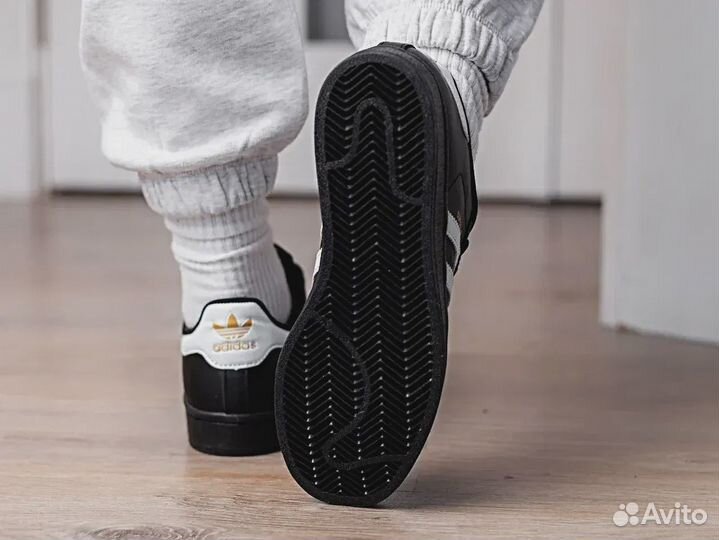 Adidas Superstar Toddler Black White