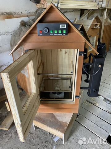 Коптильни холодного копчения деревянная