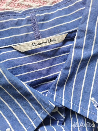 Massimo dutti рубашка в полоску