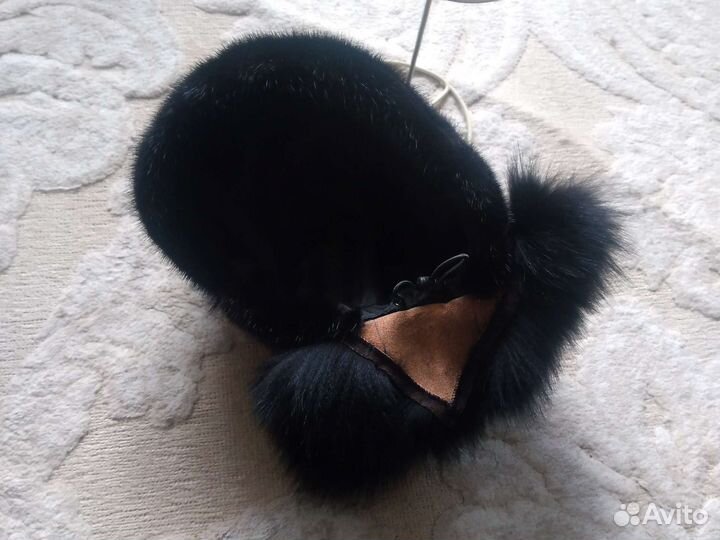Шапка норковая женская