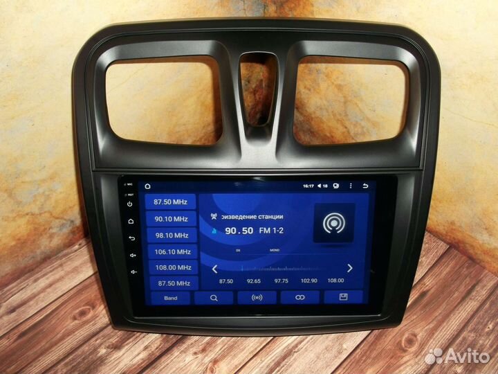 Магнитола Renault Logan 2 Android GPS WiFi