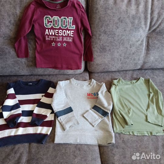 Детские вещи пакетом на мальчика 98-104