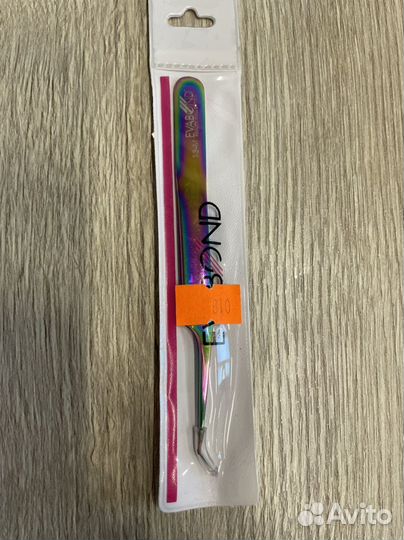 Пинцет для ресниц изогнутый