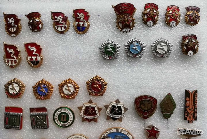 Значки СССР. Олимпиада, досааф, спорт (обновлённые