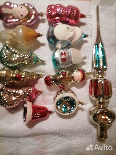 Елочные игрушки СССР