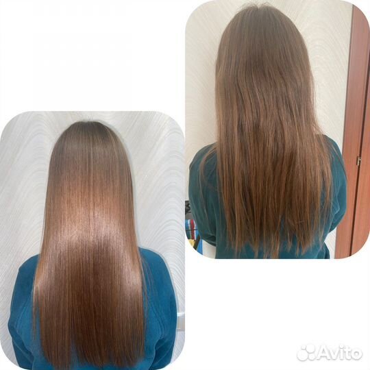 Ботокс волос, кератиновое выпрямление