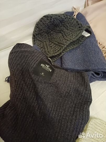 Комплект шапка и шарф женские