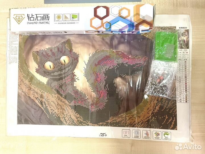Набор для алмазной вышивки, картина из страз