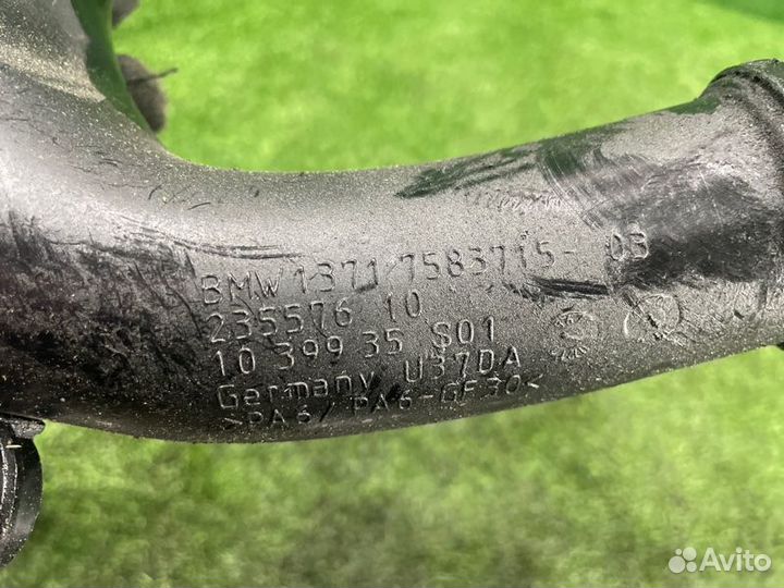 Патрубок интеркулера Bmw X5 E70 N55B30 2010